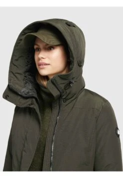 Khujo KandaCappotto InvernaleOlivgrün Donna Cappotti KH121U15Z-N11 -Delem 1794ab32ff5244839429e6a637ac14eb