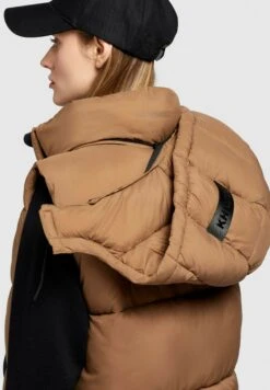 Khujo Inna MattSmanicatoHellbraun Donna Giacche E Blazer KH121U1AG-O11 -Delem 1870b08c390c460090d736f8cfdb223d