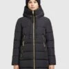 Khujo MelenGiacca InvernaleSchwarz Donna Giacche E Blazer KH122T0DS-Q11
