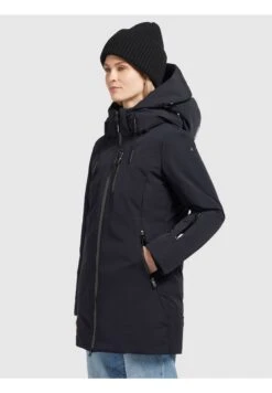 Khujo FranCappotto InvernaleDunkelblau Donna Cappotti KH121U1CY-K11 -Delem 190fb4f74ec24591958fc84d4c586858