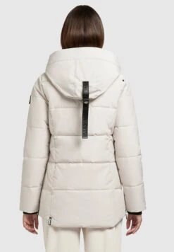 Khujo EuniceCappotto InvernaleWeiß Donna Cappotti KH121U168-A11 -Delem 1a22b14a0f18404bb6ca404c0a7c7b10