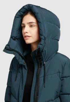 Khujo ShimantaCappotto InvernaleDunkelblau Donna Cappotti KH121U1AJ-K11 -Delem 1a28fc2d434b4a74b02ca164823798a0