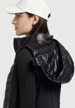 Khujo Fabia ShinySmanicatoSchwarz Donna Giacche E Blazer KH121U18F-Q11 -Delem 1ac2f7f4f3fc404aae131a67e8ba44a0