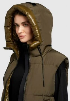 Khujo LynnSmanicatoDunkel Khaki Donna Giacche E Blazer KH121U1CD-M12 11 Khujo LynnSmanicatoDunkel Khaki Donna Giacche E Blazer KH121U1CD-M12 -Delem 1ad576de90914b6c88c72dd8617822e1