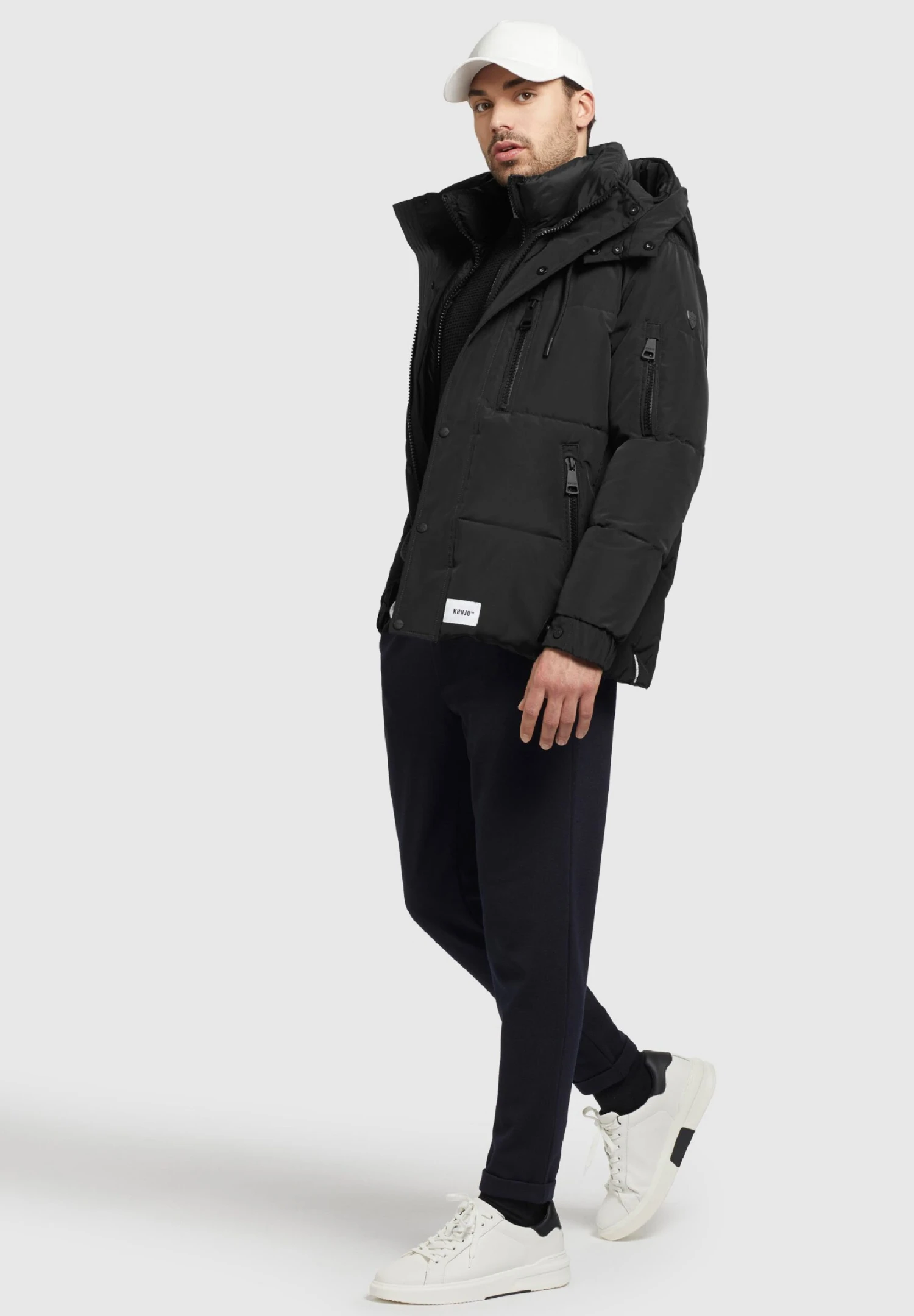 Khujo BizkitGiacca InvernaleSchwarz Uomo Giacche KH122T0DK-Q11 2 Khujo BizkitGiacca InvernaleSchwarz Uomo Giacche KH122T0DK-Q11 - immagine 2