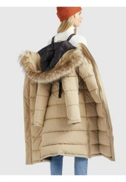 Khujo LissandraCappotto InvernaleBeige Donna Cappotti KH121U12N-B11 -Delem 1b049672801843aeb1a2456b918cff0a