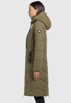 Khujo Aribay2 PeachedCappotto InvernaleKhaki Grün Donna Cappotti KH121U148-N11 -Delem 1b4c68acf9384ed79de5559ee4683994