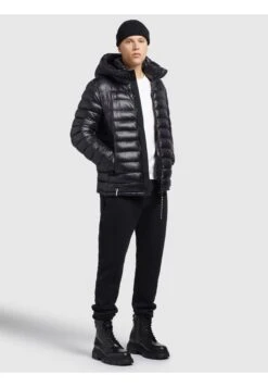 Khujo Tidom Shiny - Giacca Invernale - Schwarz -Delem 1c0fad8fc61f475e82b50885485c4fba