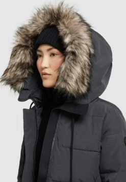 Khujo LollCappotto InvernaleGrau Donna Cappotti KH121U163-C11 -Delem 1d09fa25de9c4ca5a997441375b84611