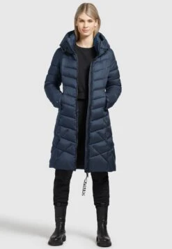 Khujo OdanaCappotto InvernaleDunkelblau Donna Cappotti KH121U15S-K11 -Delem 1d79d94e8c3a4df1acce6e22a9713f53