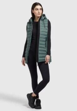 Khujo Weste Becca MattSmanicatoKupfergrün Donna Giacche E Blazer KH121U18P-L11 -Delem 1f5e051dc77448909a794e97499979d7