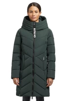 Khujo ForminCappotto InvernaleDunkelgrün Donna Cappotti KH121U19K-M12 -Delem 200471dd167648dfbf8c9f00608a7c23