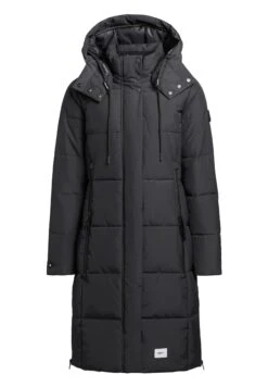 Khujo ViolaCappotto InvernaleDunkelgrau Donna Cappotti KH121U1AL-C11 -Delem 2071ed0b2fa5433aa991deb05e1ca24f