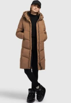 Khujo Limetta2Cappotto InvernaleHellbraun Donna Cappotti KH121U1A8-O12 -Delem 20a64d8c670c461bb0b0382ccdcd9eba