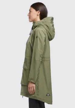 Khujo Mantel GingCappotto CortoOlivgrün Donna Cappotti KH121U18B-N11 -Delem 2162e707c4fe4de7917986b4bfe2a85b