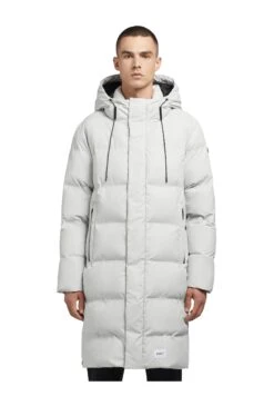 Khujo HaenkCappotto InvernaleHellgrau Uomo Cappotti KH122T0FI-C11 -Delem 216bba00287a4abdb52408cd40fc8550