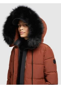 Khujo Marana Cappotto InvernaleRotbraun Donna Cappotti KH121U1AV-O11 -Delem 217f34751d2d491399d683879627765c