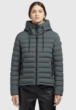 Khujo Lovina3 MattGiacca InvernaleGrün Donna Giacche E Blazer KH121U19H-M11