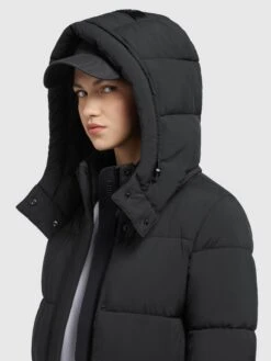 Khujo Emoria MattCappotto InvernaleSchwarz Donna Cappotti KH121U19P-Q11 -Delem 21cf6b8e946a49228b96ffb039182df7