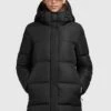Khujo Werola 2Cappotto InvernaleSchwarz Donna Cappotti KH121U161-Q11