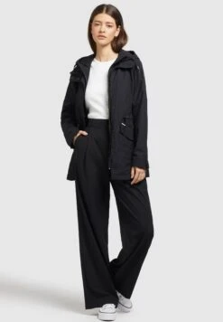 Khujo FelinaImpermeabileSchwarz Donna Giacche E Blazer KH121U12Z-Q11 -Delem 2294a4fb50704a2c970ad3703774bf8b