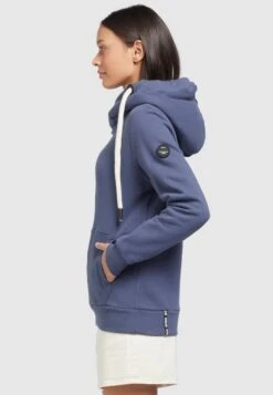 Khujo Rhabea - Felpa Con Cappuccio - Dunkelblau -Delem 22a731c76378416585464537c4f2d3e1