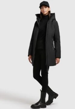 Khujo Viona3Cappotto InvernaleSchwarz Donna Cappotti KH121U15A-Q11 -Delem 23bece26dc1b4e4489126db5bf50f9a0