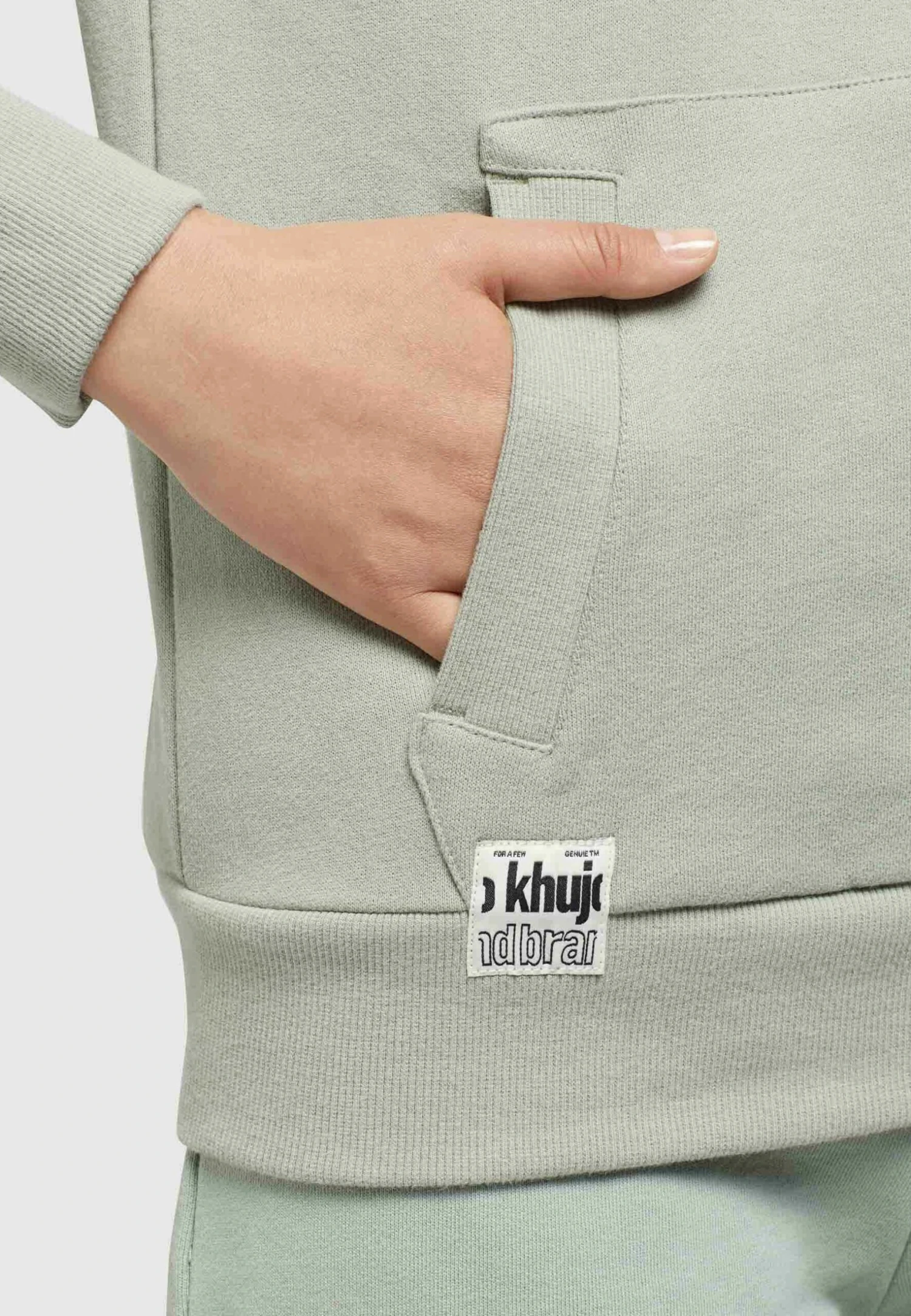 Khujo RhabeaFelpa Con CappuccioBlassgrün Donna Felpe KH121J077-M11 4 Khujo RhabeaFelpa Con CappuccioBlassgrün Donna Felpe KH121J077-M11 - immagine 4