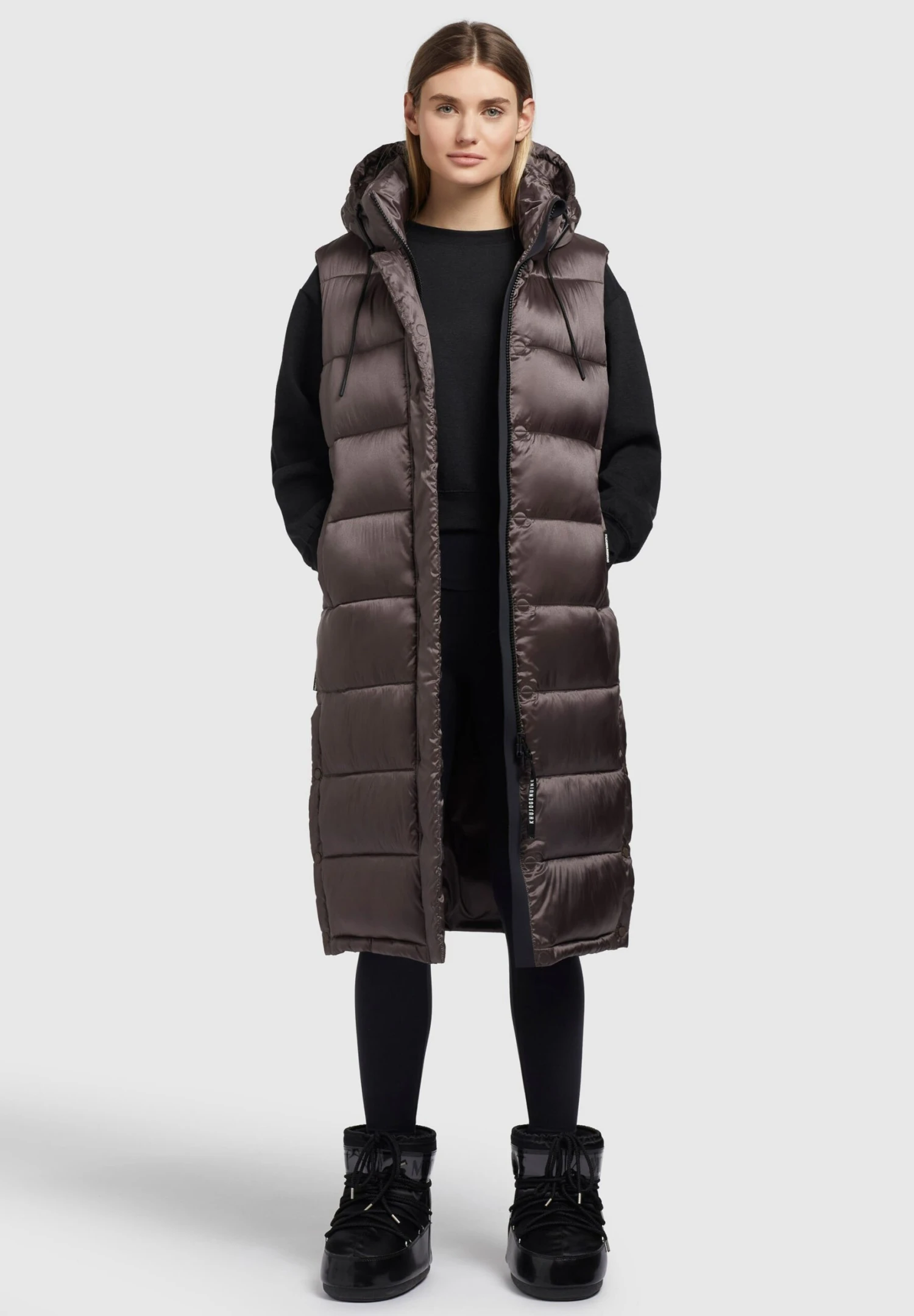 Khujo Tourin2 SmanicatoTaupe Donna Giacche E Blazer KH121U1BI-O11 7 Khujo Tourin2 SmanicatoTaupe Donna Giacche E Blazer KH121U1BI-O11 - immagine 7