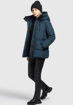 Khujo AdmiraCappotto InvernaleDunkelblau Donna Cappotti KH121U1CQ-K11 -Delem 2645933606354563968228c617704874