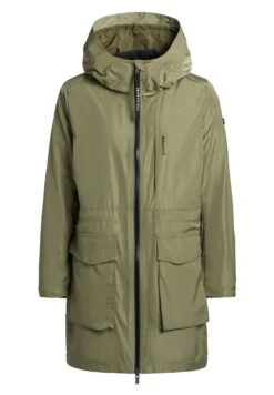 Khujo Mantel GingCappotto CortoOlivgrün Donna Cappotti KH121U18B-N11 -Delem 267d184f60564d95b3f52b16636ae06e