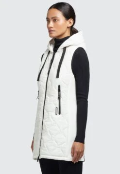 Khujo MalinSmanicatoNaturweiß Donna Giacche E Blazer KH121U19E-A11 -Delem 26950c5cea784901b19fbbd56b1373a7