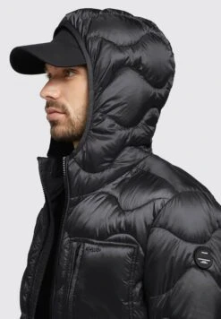 Khujo Remo - Giacca Da Mezza Stagione - Schwarz -Delem 26ce0d3e8dcc46648417a6cde54161ff