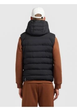 Khujo Weste Berd MattSmanicatoSchwarz Uomo Giacche KH122T0G5-Q11 -Delem 272d9b09677b47f0928d454f0d878991