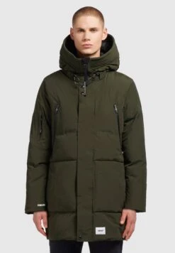 Khujo Cappotto Invernale - Khaki Grün