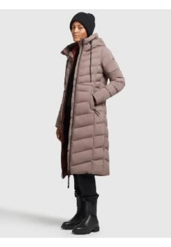 Khujo Ingram2 MattCappotto InvernaleAltrosa Donna Cappotti KH121U13T-J11 -Delem 289127e3ffef448eadc9d4f9582fc931