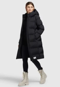 Khujo FinnieCappotto InvernaleSchwarz Donna Cappotti KH121U1CP-Q11 -Delem 29228ebe491a46b78dcef7f215477777