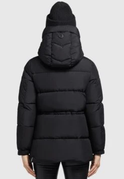 Khujo AdmiraCappotto InvernaleSchwarz Donna Cappotti KH121U1CQ-Q11 -Delem 2b0399a3e0c54fd9a647840b95c71de2