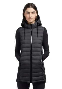 Khujo Weste Becca MattSmanicatoSchwarz Donna Giacche E Blazer KH121U18P-Q11 -Delem 2b1262f11d8a493e9d5885e244337eed