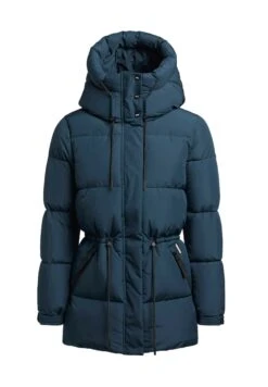 Khujo AdmiraCappotto InvernaleDunkelblau Donna Cappotti KH121U1CQ-K11 -Delem 2b9a715e17304a84a8322b183c6350e2