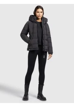 Khujo Urdia - Giacca Invernale - Dunkelgrau -Delem 2ba72ed6ab3c481fa2aceb61b942685f