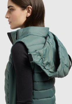 Khujo Weste Becca MattSmanicatoKupfergrün Donna Giacche E Blazer KH121U18P-L11 -Delem 2c2a5c9922484bb9924543ec4a3cb87b