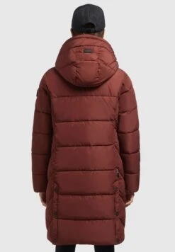 Khujo MuggCappotto InvernaleBraunrot Donna Cappotti KH121U19M-O11 -Delem 2cbafec9fbe142c9b014b3671db81838