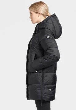 Khujo NidaleeCappotto InvernaleSchwarz Donna Cappotti KH121U0YM-Q11 -Delem 2de82cee3a3040d9a2e02e3e112f6767