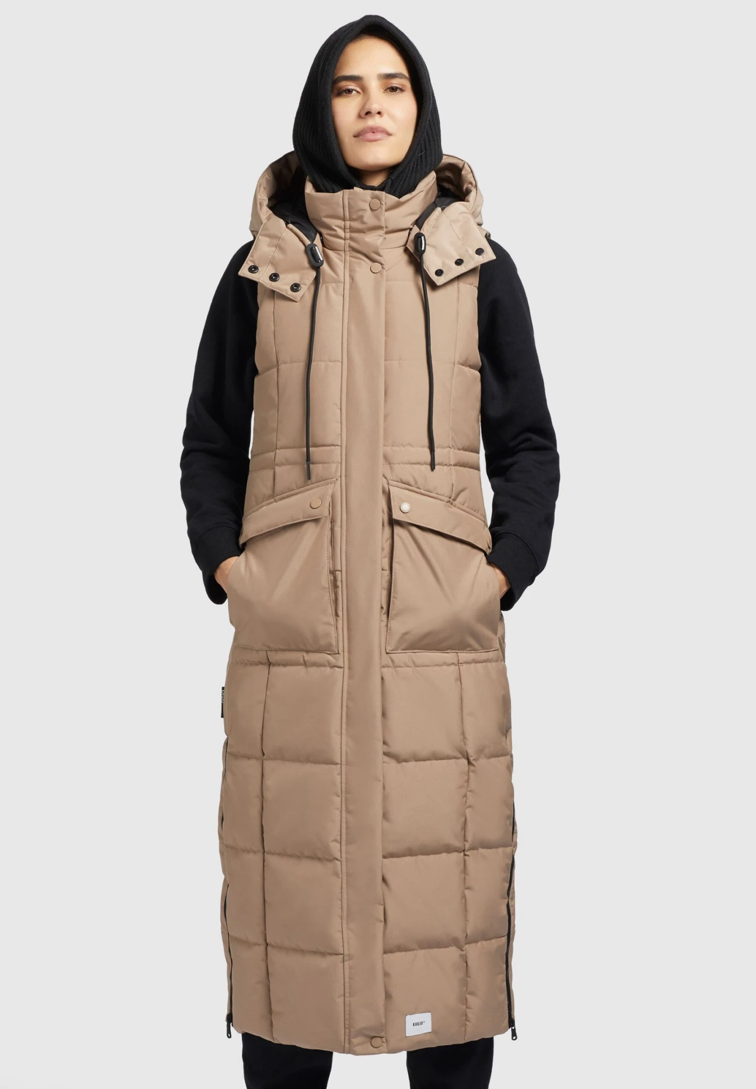 Khujo EloraSmanicatoBeige Donna Giacche E Blazer KH121G0EC-B11 1 Khujo EloraSmanicatoBeige Donna Giacche E Blazer KH121G0EC-B11