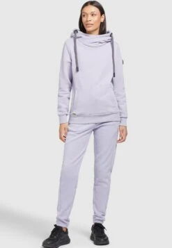 Khujo RhabeaFelpa Con CappuccioFlieder Donna Felpe KH121J077-I11 -Delem 2f3c125ed1514812a2e46606118f35d3