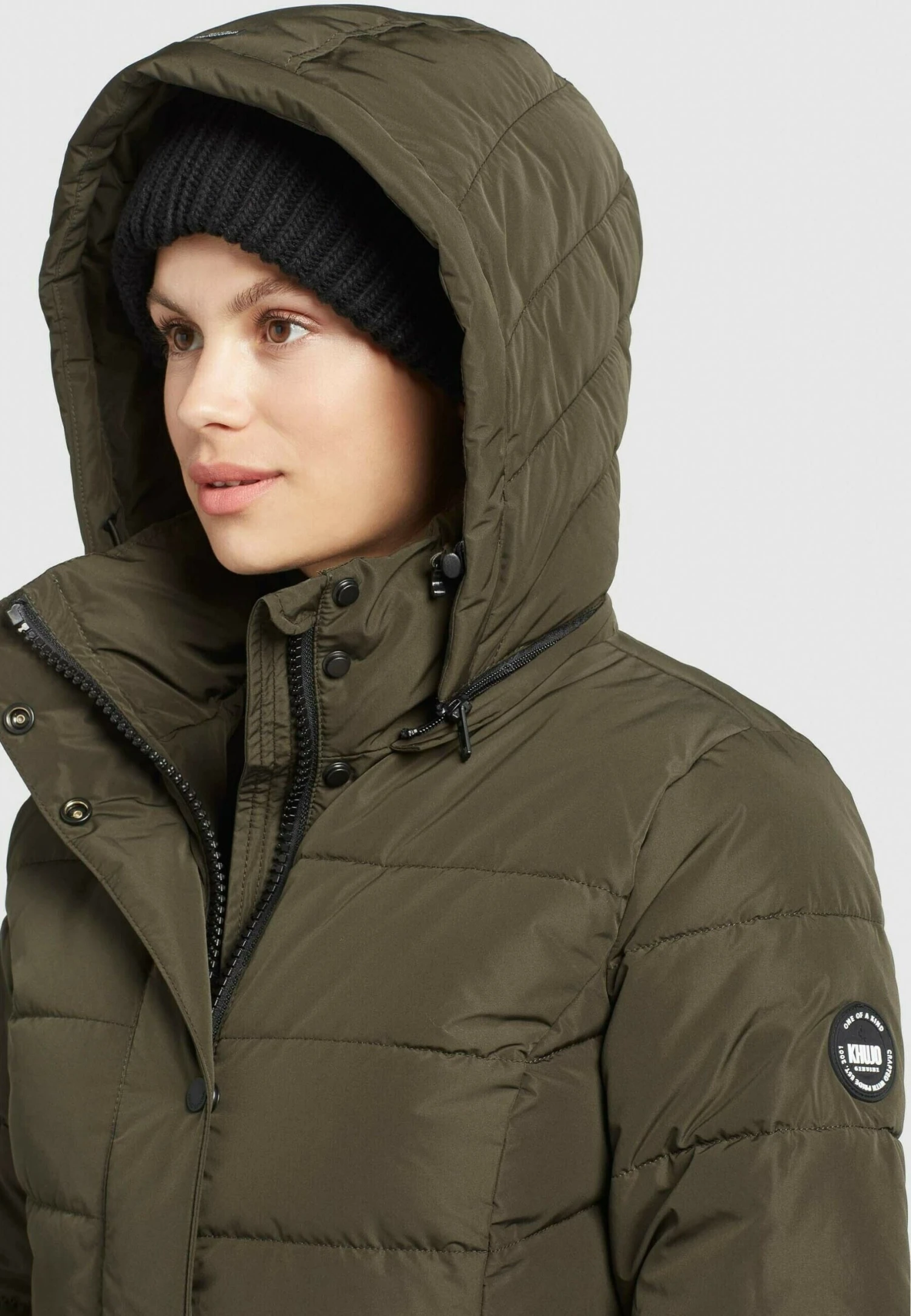 Khujo Delinas2Cappotto InvernaleDunkeloliv Donna Cappotti KH121U118-N11 4 Khujo Delinas2Cappotto InvernaleDunkeloliv Donna Cappotti KH121U118-N11 - immagine 4