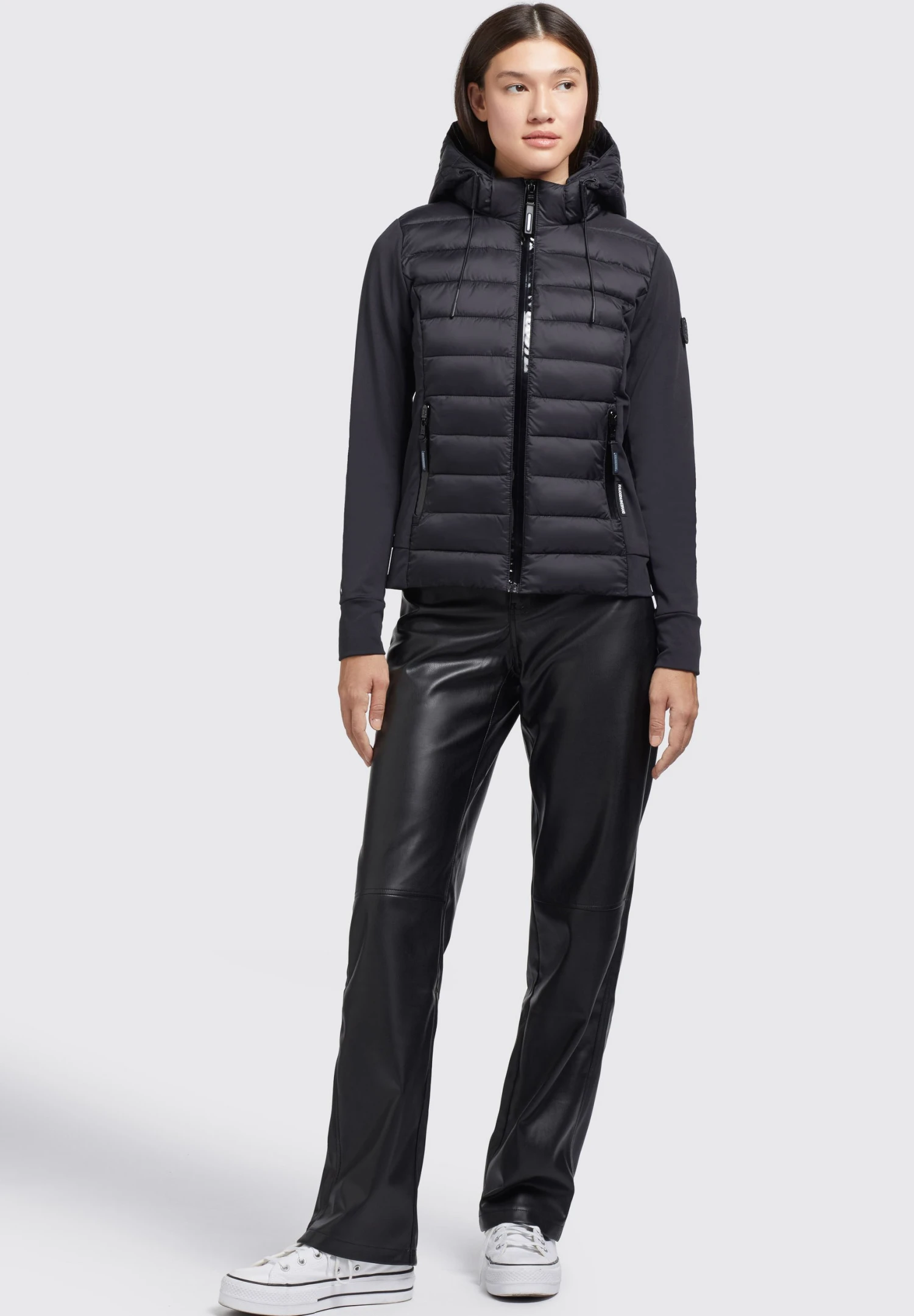 Khujo Ghita MattGiacca Da Mezza StagioneSchwarz Donna Giacche E Blazer KH121U19C-Q11 2 Khujo Ghita MattGiacca Da Mezza StagioneSchwarz Donna Giacche E Blazer KH121U19C-Q11 - immagine 2