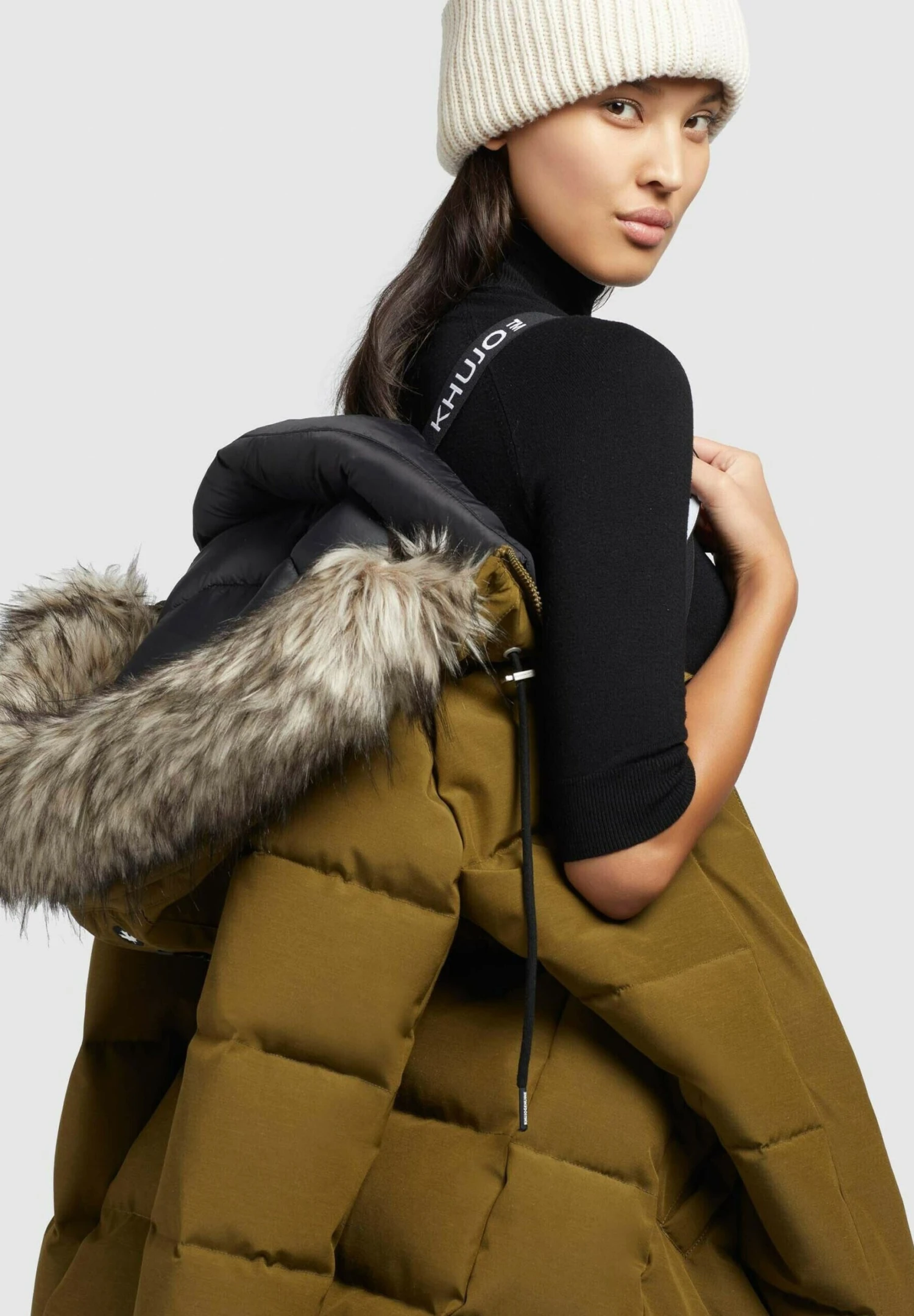 Khujo Tilda Cappotto InvernaleOliv Donna Cappotti KH121U1BH-N11 6 Khujo Tilda Cappotto InvernaleOliv Donna Cappotti KH121U1BH-N11 - immagine 6