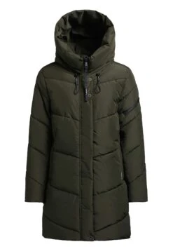 Khujo Jordis4Cappotto InvernaleDunkelgrün Donna Cappotti KH121U1DK-M11 -Delem 311673524b0a453b8d34a6378ff40bd6